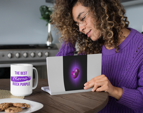Best Mom's Rock Purple - Mug - Home