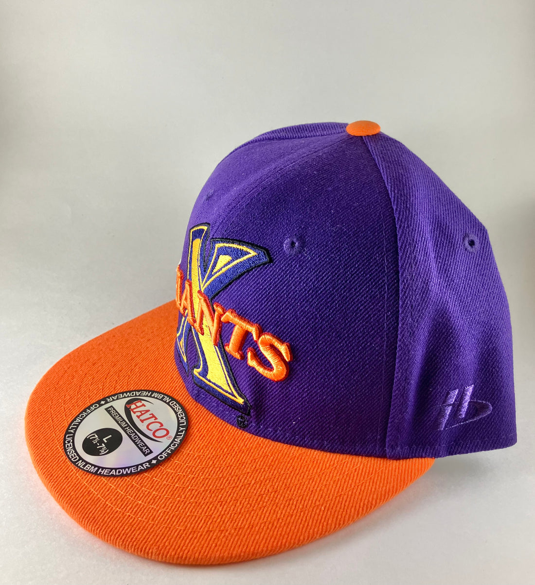 Purple Baseball Cap - 3 Varieties! Purple & Orange NLBM Cuban Giants X - Hats - Men or Women