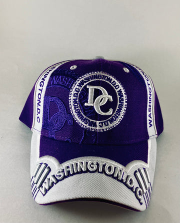 Purple Baseball Caps - 3 Varieties! Washington DC - Hat - Men or Women