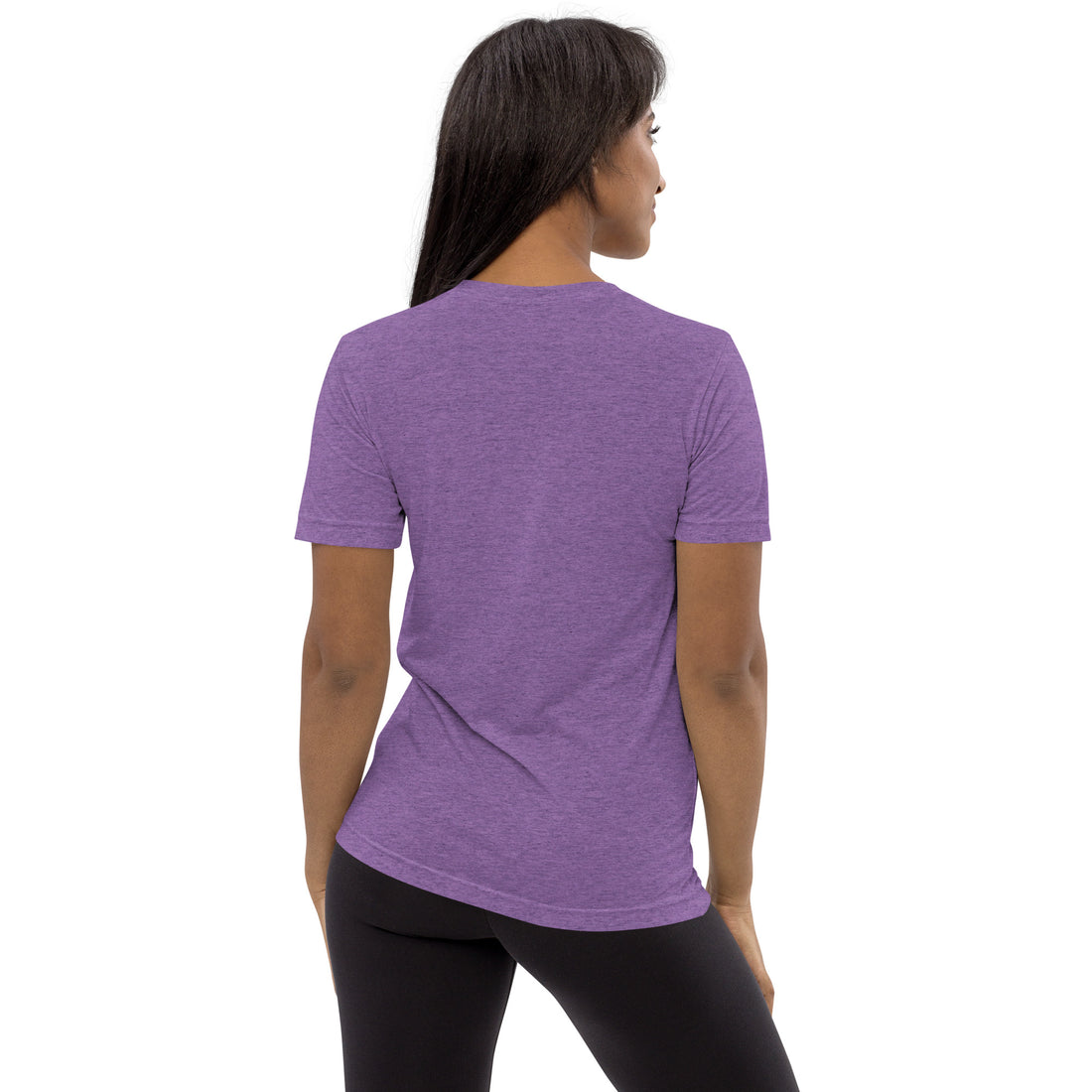 Stressed, Blessed, & Football Obsessed Purple Short Sleeve T-Shirt for Women