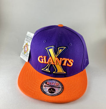 Purple Baseball Cap - 3 Varieties! Purple & Orange NLBM Cuban Giants X - Hats - Men or Women