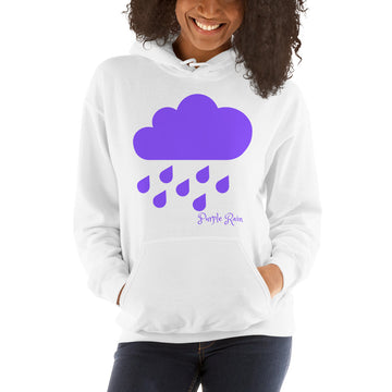 We Love Purple Rain Hoodie for Women